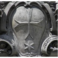 Cross with a six-pointed star underneath